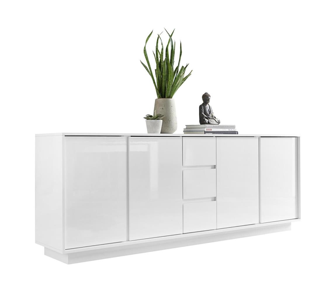 MC Akcent Komoda IDEA bílá 209000-07