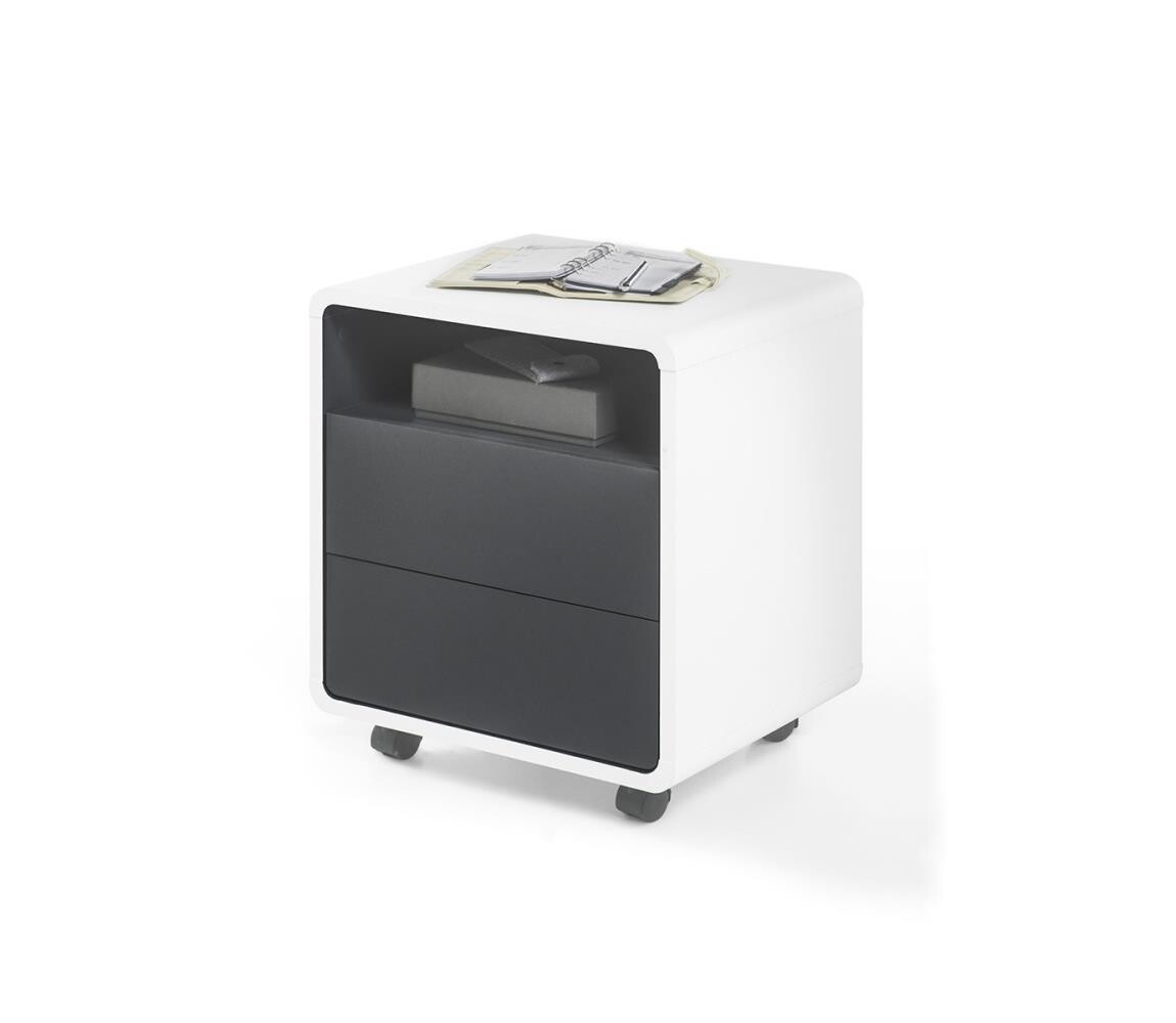 MC Akcent Kancelářský kontejner TEO bílá/antracit 40171WG7