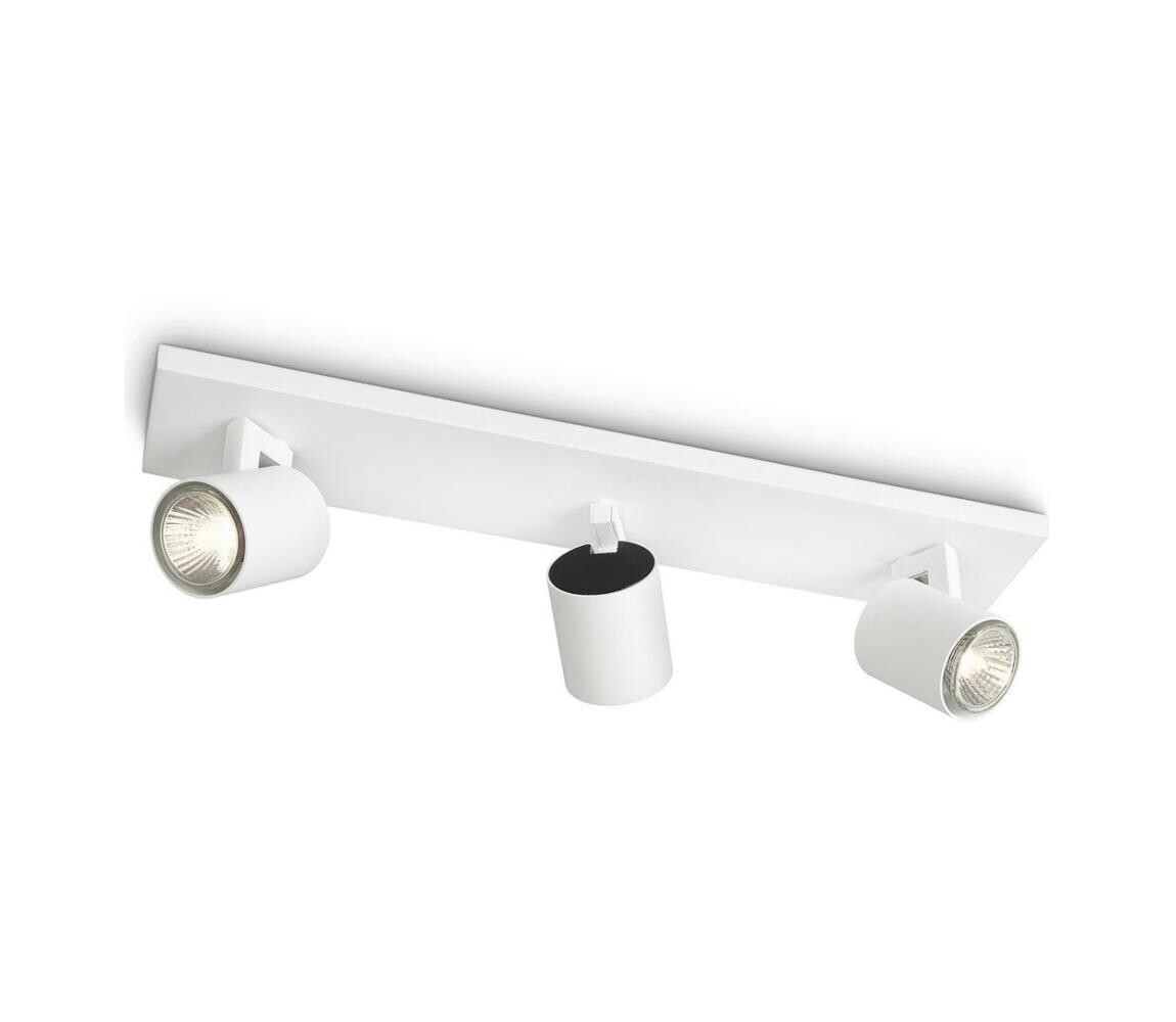 Philips 53093/31/12 - Bodové svítidlo MYLIVING RUNNER 3xGU10/50W/230V 53093/31/12