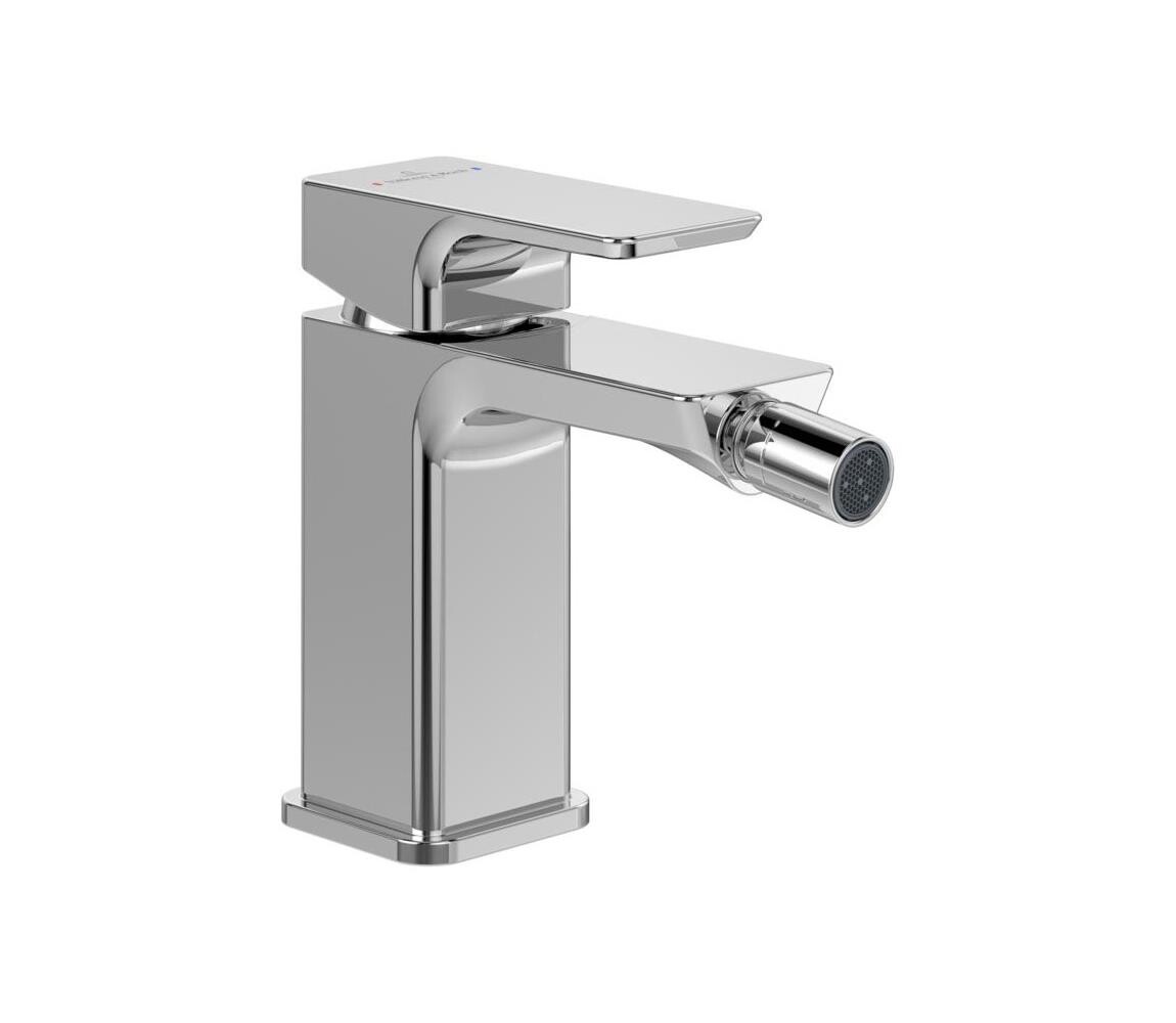Villeroy & Boch TVB11200100061 - Bidetová baterie + výpusť SUBWAY lesklý chrom TVB11200100061