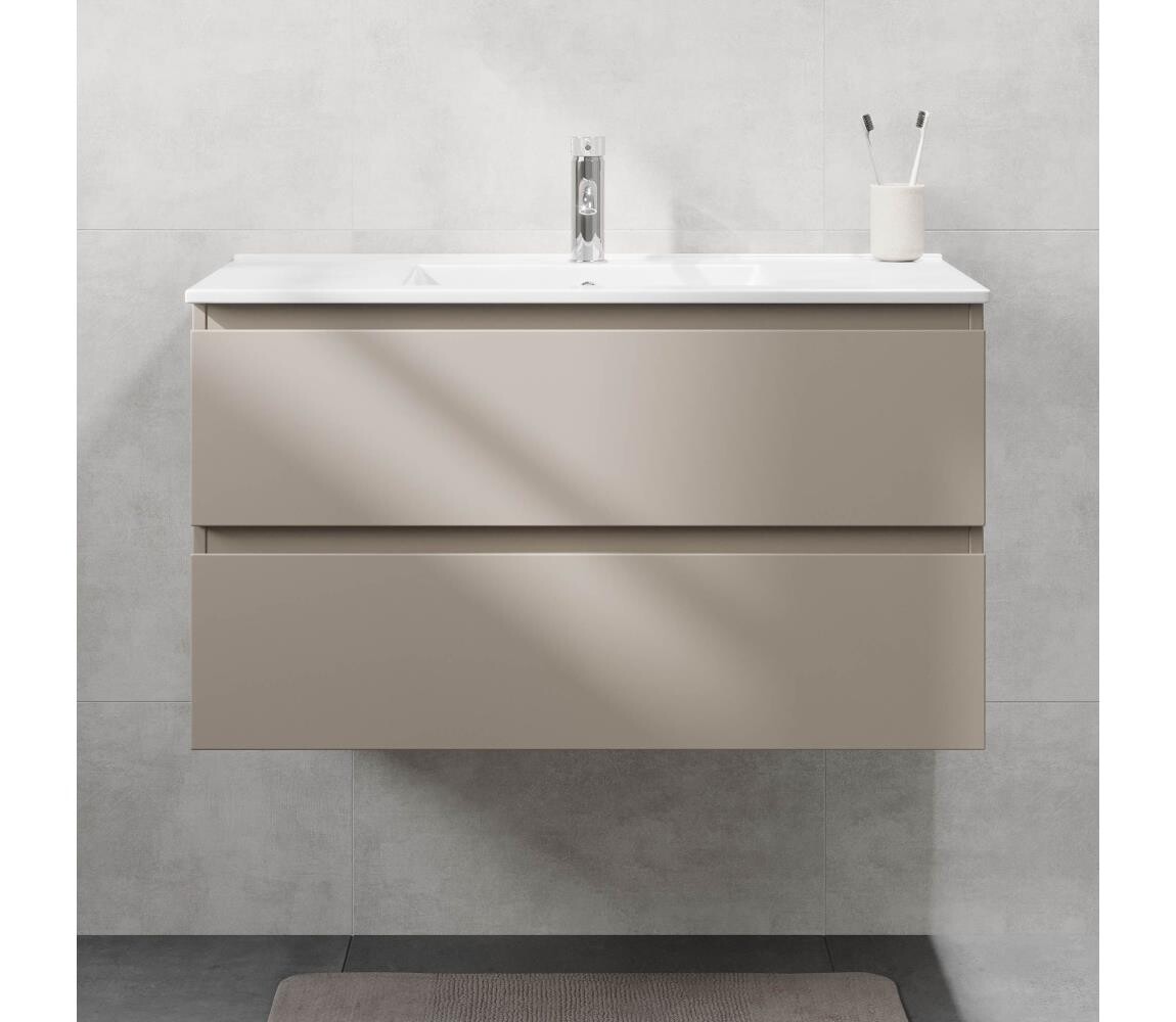 BATH DELUXE Koupelnová skříňka s umyvadlem HENRY 91 cm marakesh BT0123+BT0128