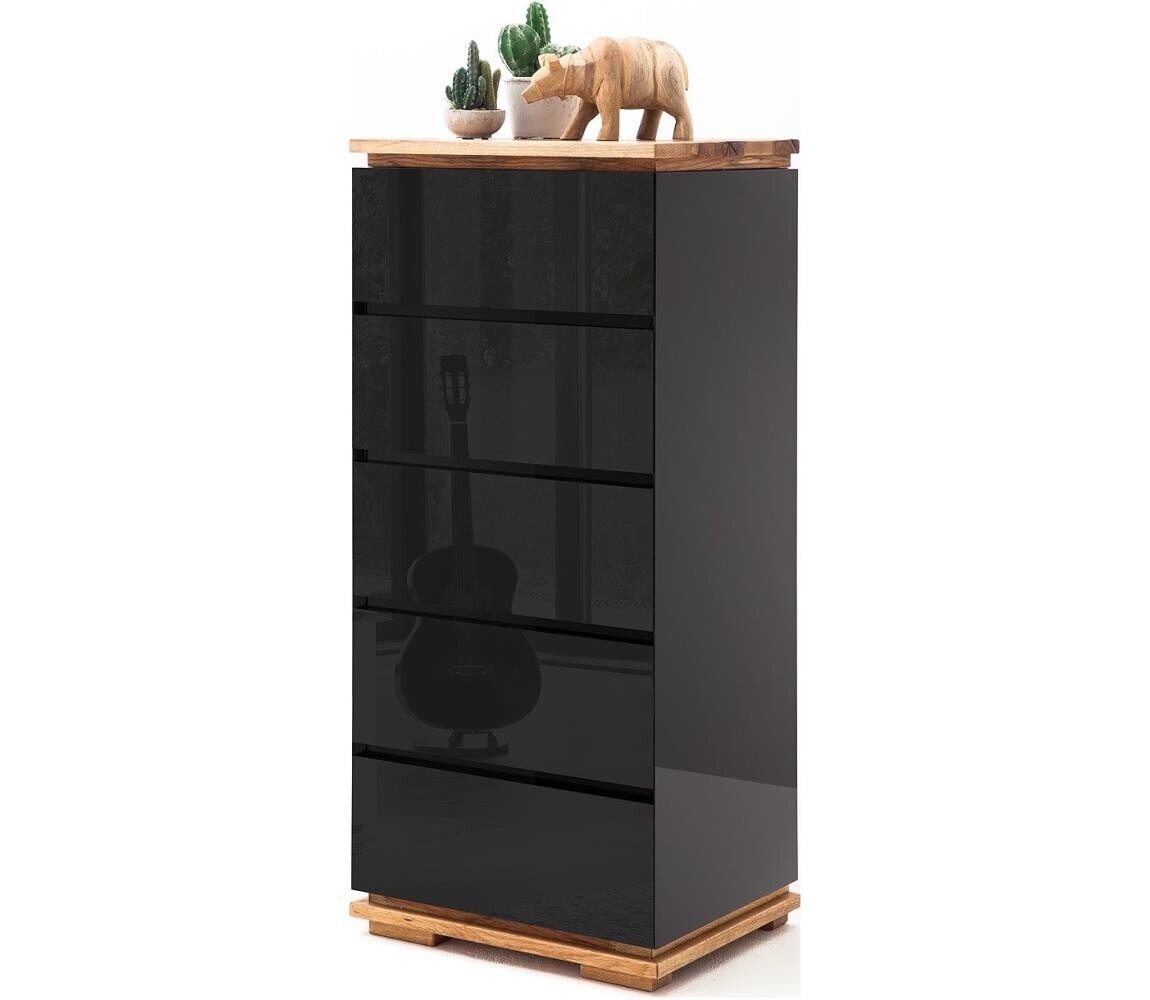 MC Akcent Komoda ARVI černá/dub 4027207144494