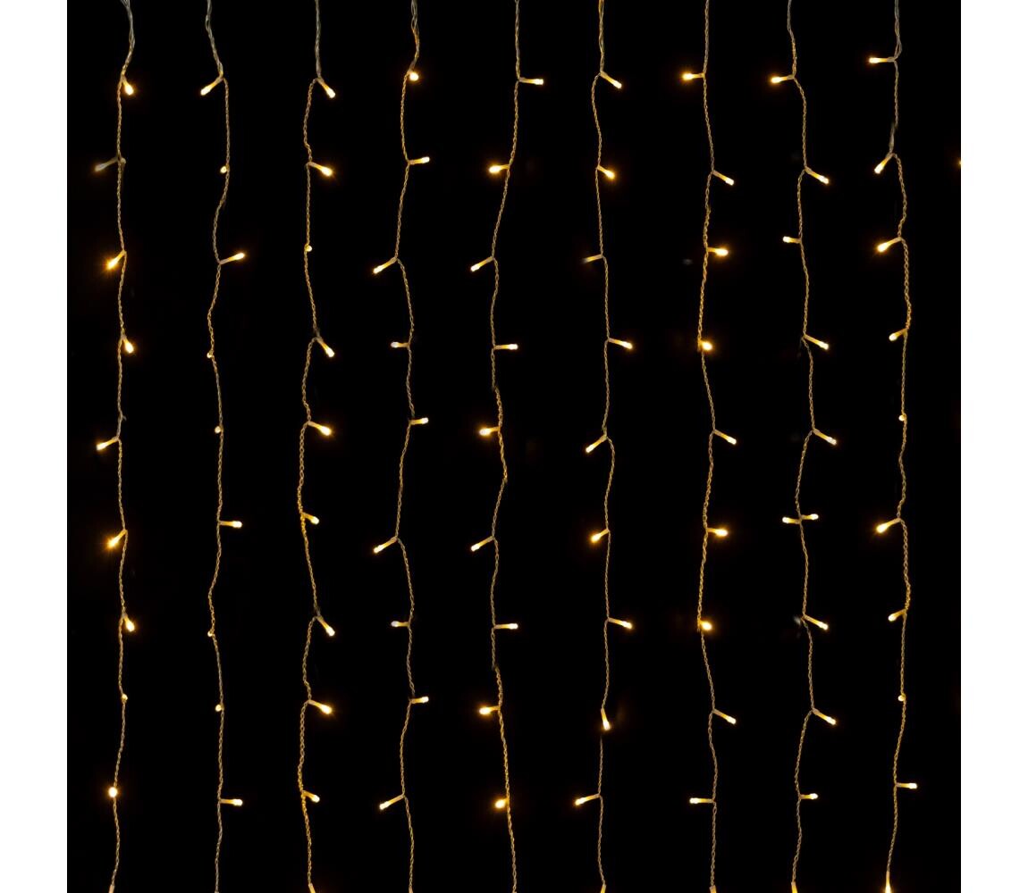 B.V.  - LED Venkovní vánoční řetěz 288xLED/3,6W/230V 1,5x1,8m IP44 teplá bílá B10303ABHS