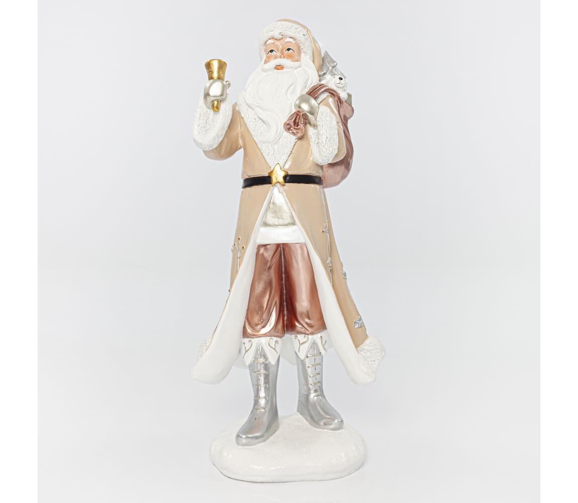 Eurolamp Vánoční dekorace 39 cm Santa 600-41146
