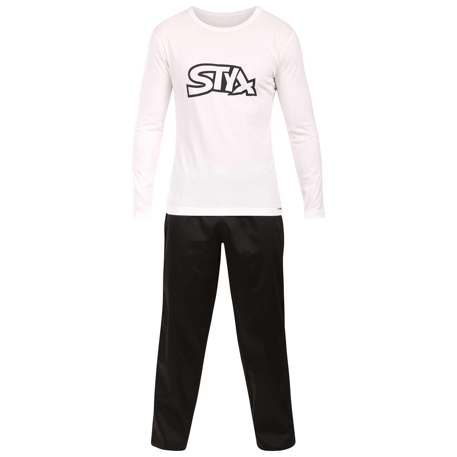 Pánské pyžamo Styx černobílé (PDP1061) XXL