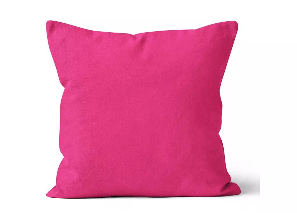 TipTrade Mikroplyšový povlak na polštář 40x40 cm - Fuchsiová