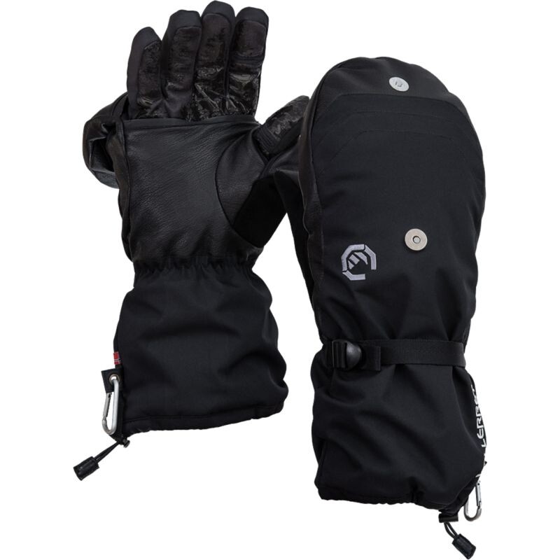 VALLERRET Alta Arctic Mitt Black M fotografické rukavice