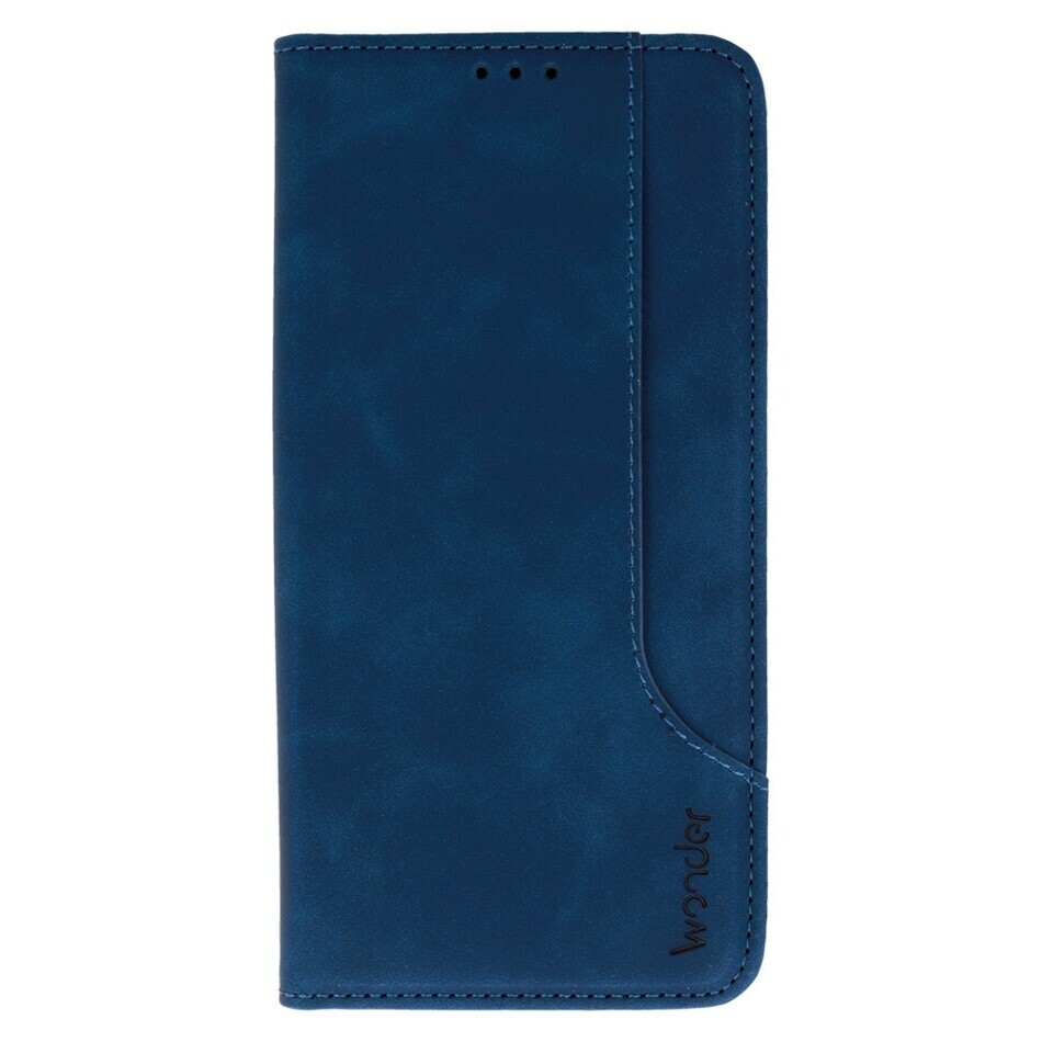 Knížkové pouzdro Wonder Prime pro Xiaomi Redmi 15C navy