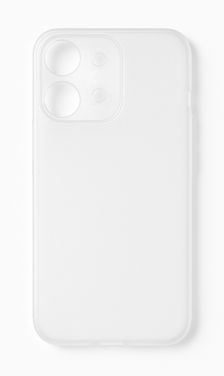 Kryt TopQ Xiaomi Redmi 15C Frozen průhledný bílý 144084