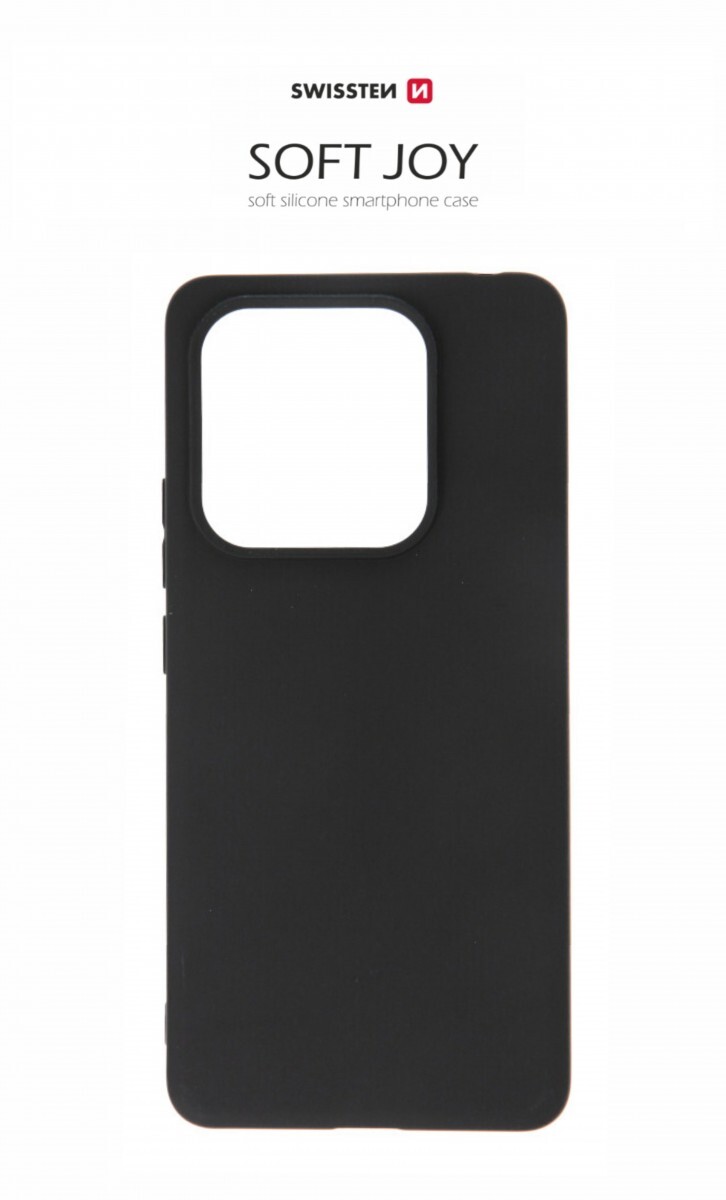 Zadní kryt Swissten Soft Joy pro Xiaomi Redmi 15C černý