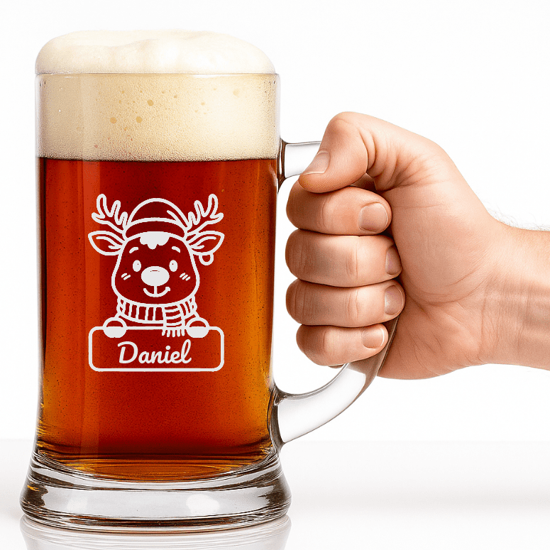 Dekorant Vánoční pivní tuplák 1000 ml 1KS