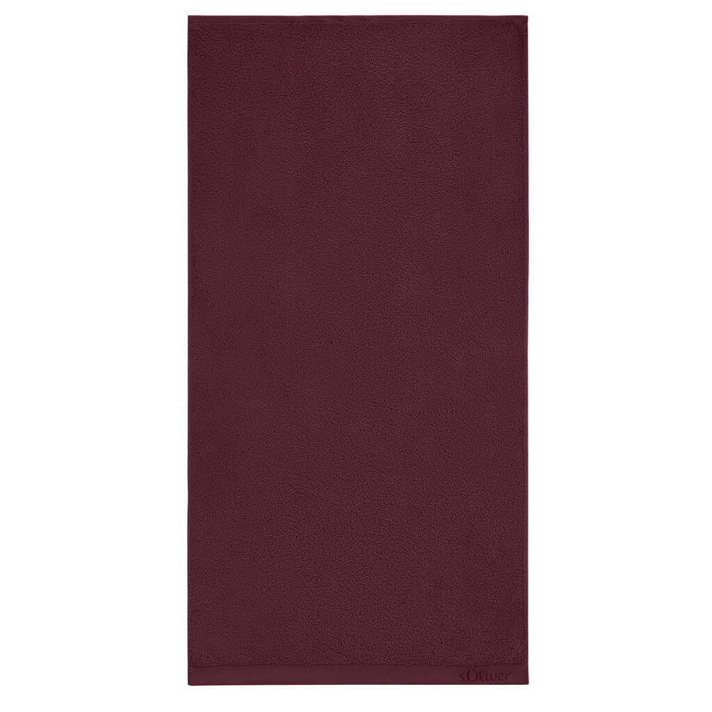 S. Oliver OSUŠKA DO SPRCHY, 70/140 cm, vínově červená