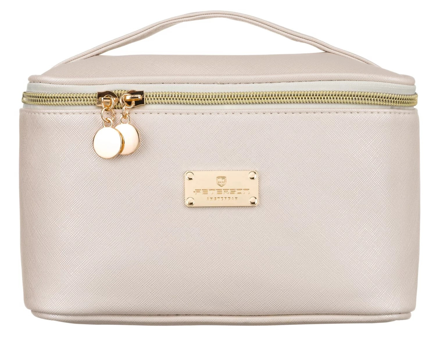 Dámská kosmetická taška krémová - Peterson Selwyn krémová