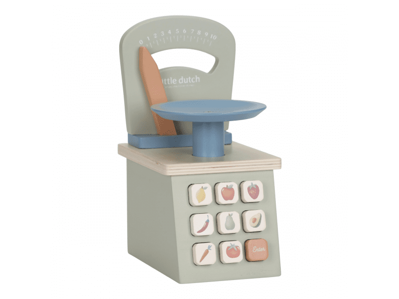 Little Dutch Kuchyňská váha dřevěná