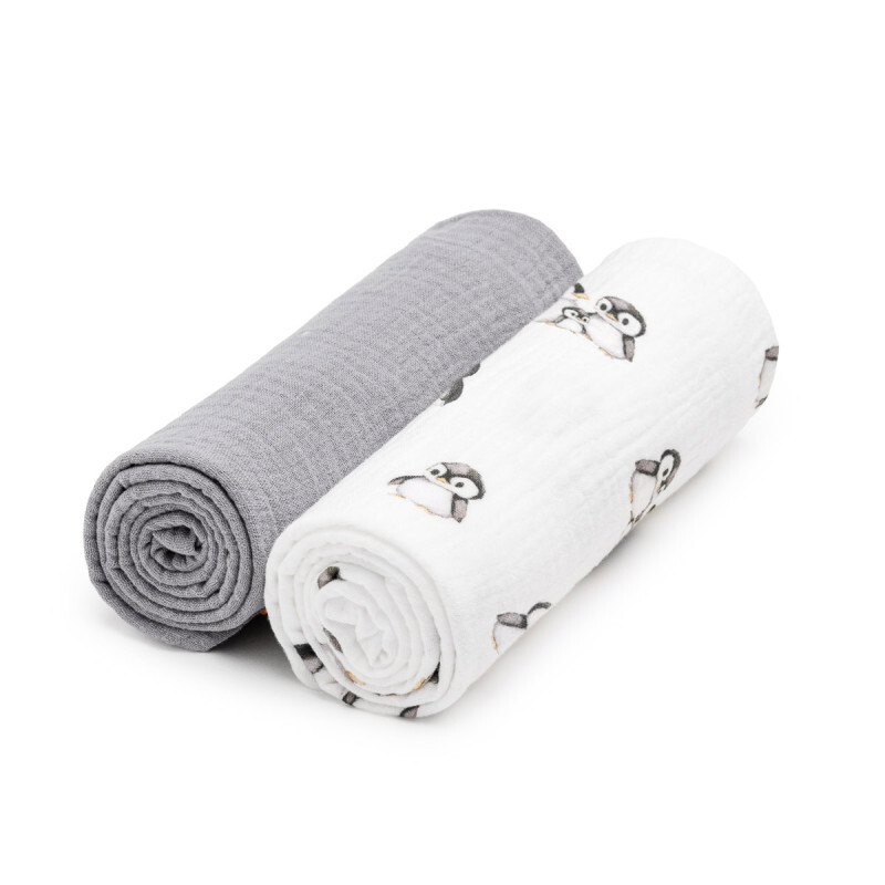 T-TOMI Mušelínové pleny Penguin