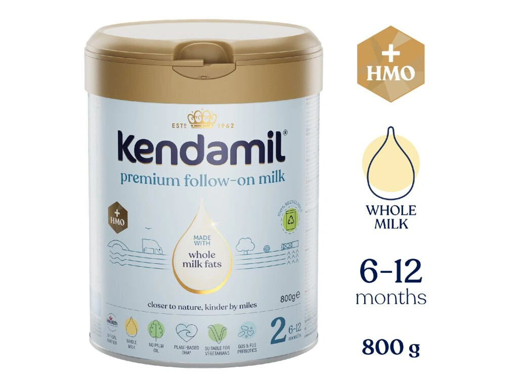 Kendal Nutricare PREMIUM 2 HMO+ (800 g) - expirace 15.11.2025