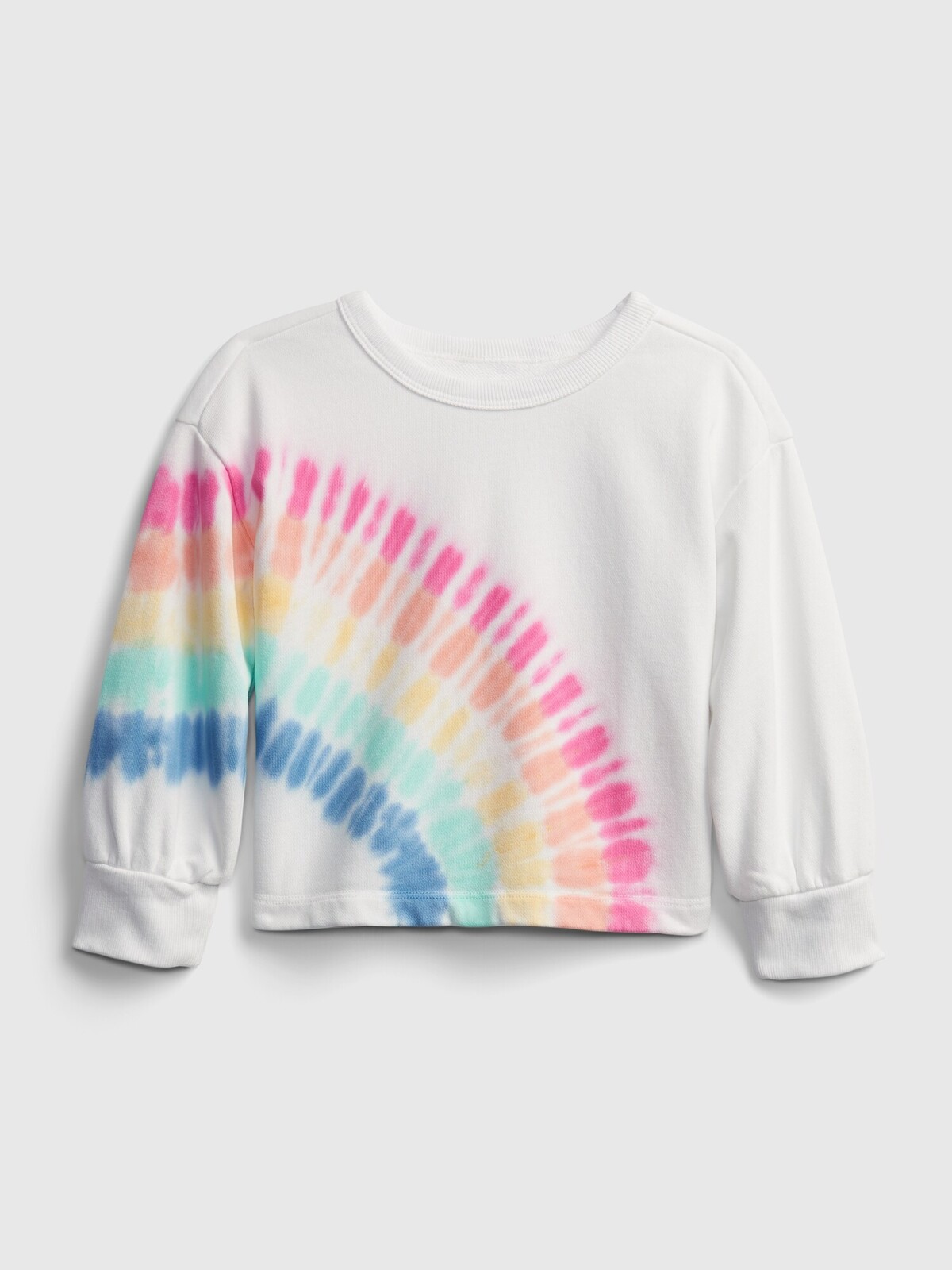 GAP Dětská mikina rainbow tie dy - Holky