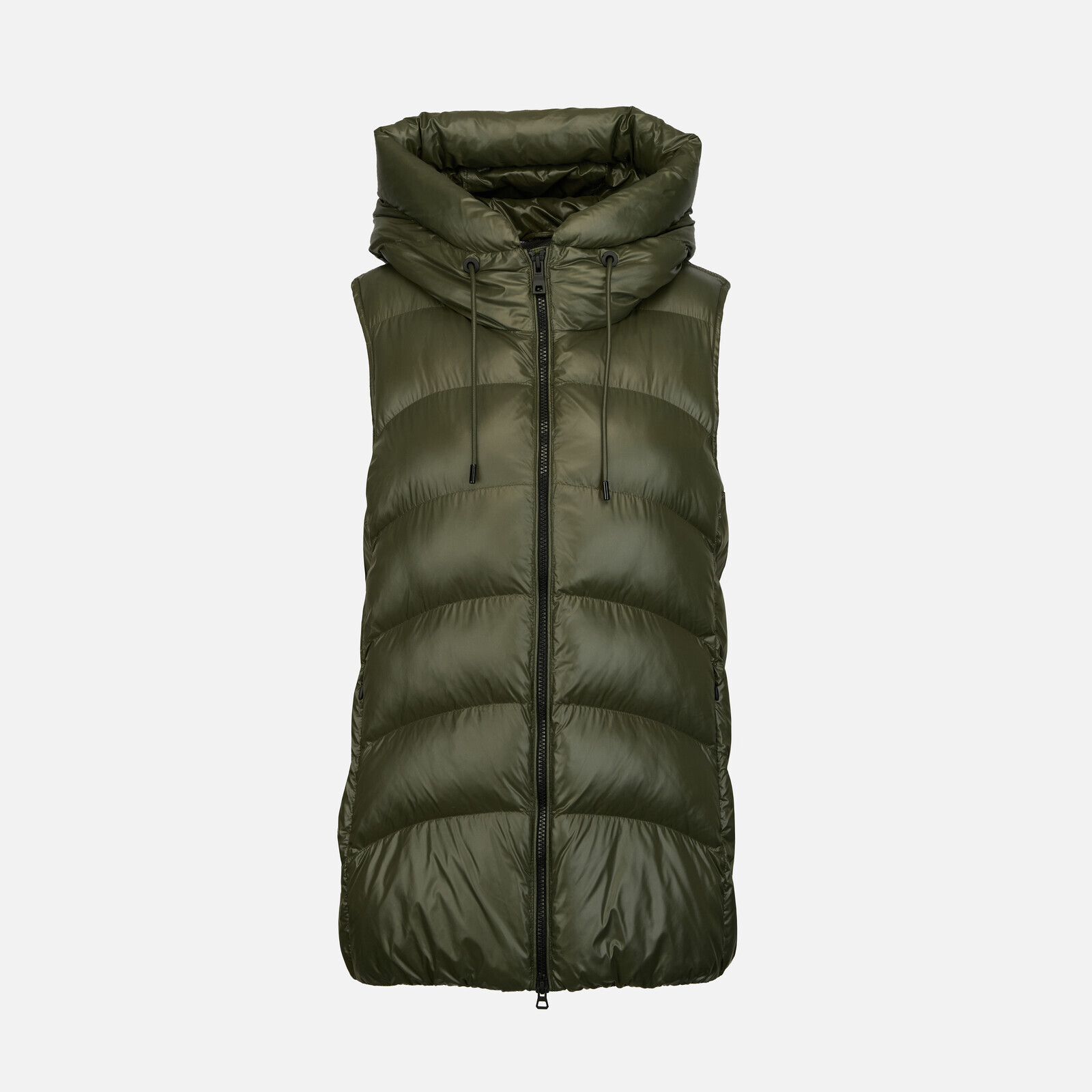 Khaki dámská vesta Geox Bleyze - Dámské