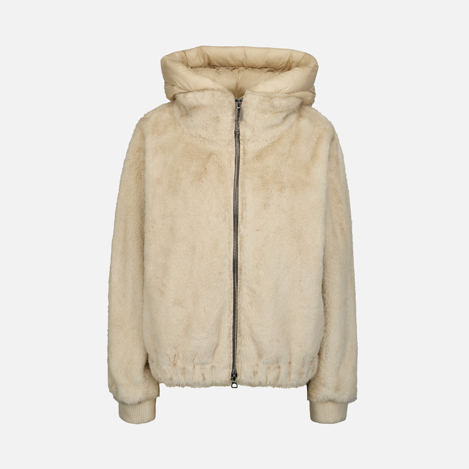 Béžová dámská bunda Geox Spherica - Dámské