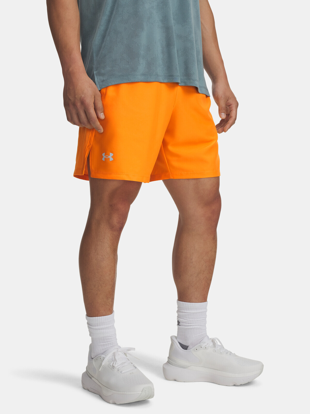 Pánské kraťasy Under Armour UA LAUNCH 7'' SHORTS-ORG - Pánské