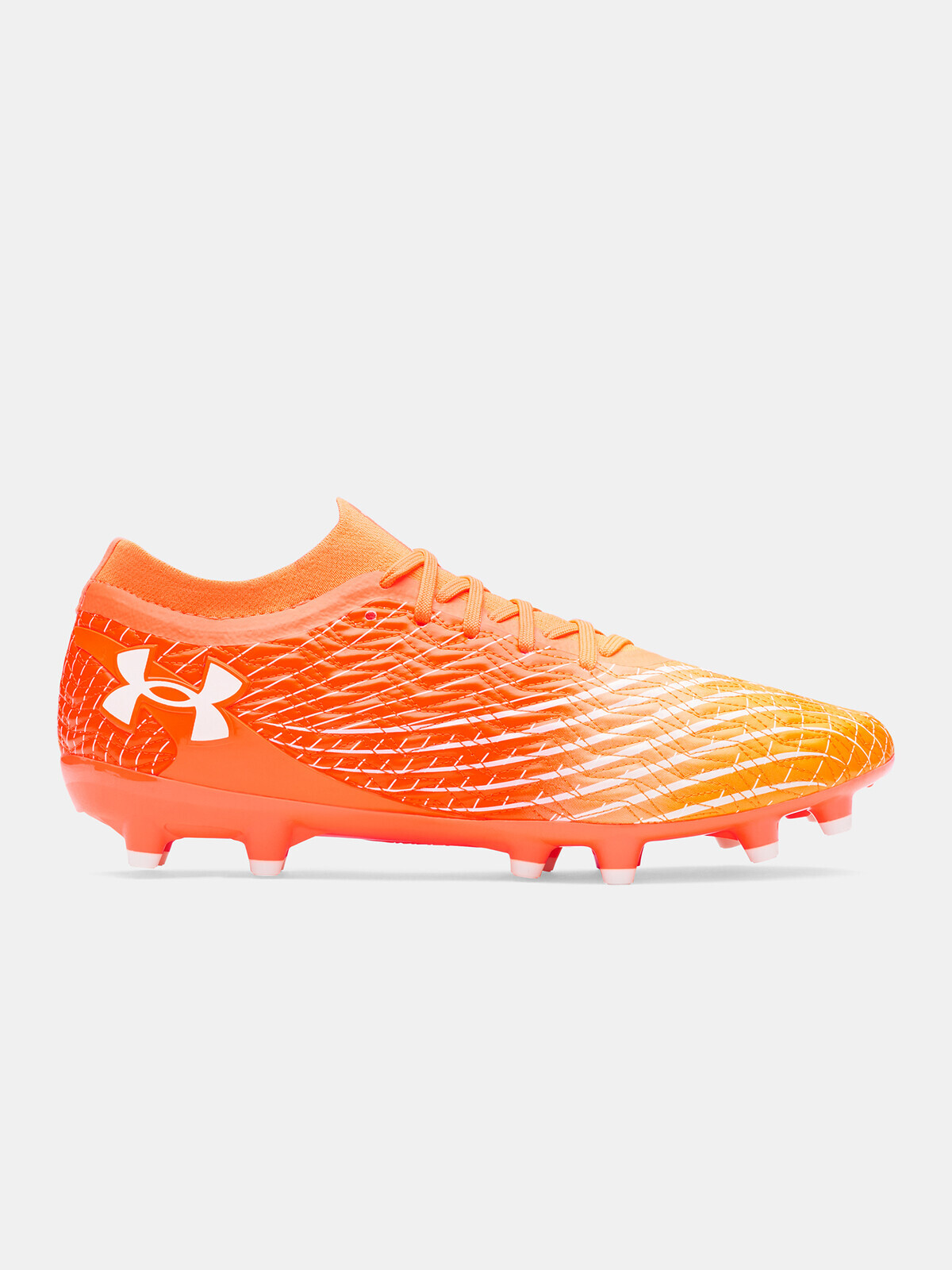 Unisexové kopačky Under Armour UA U Magnetico Pro 5 FG-ORG - unisex