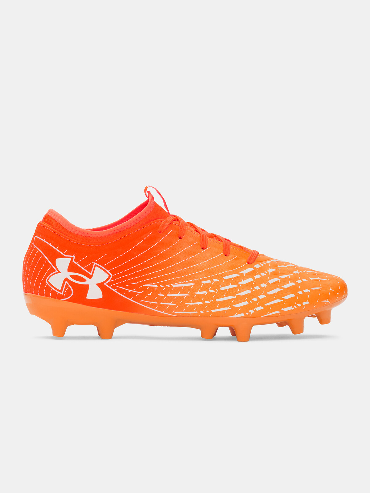 Unisexové kopačky Under Armour UA U Magnetico Select 5 FG-ORG - unisex