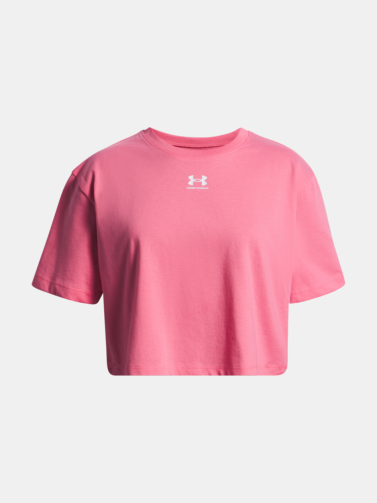 Dívčí tričko Under Armour UA Rival SS-PNK - Holky