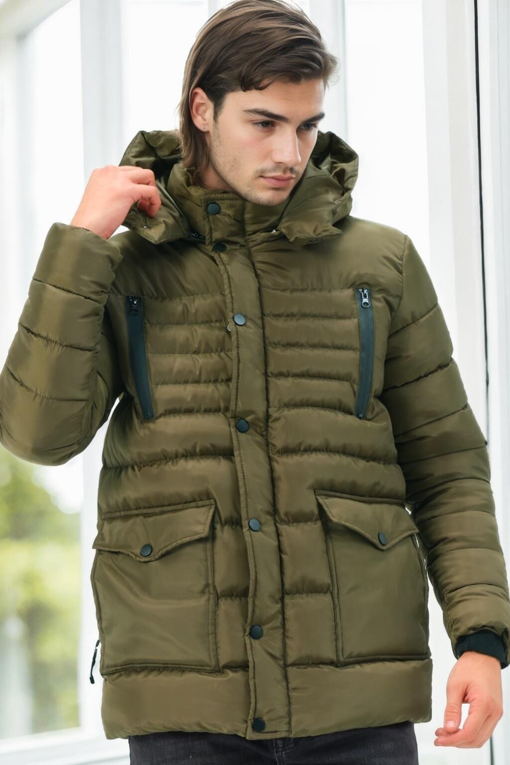 M9657 DEWBERRY MEN'S JACKET-KHAKI