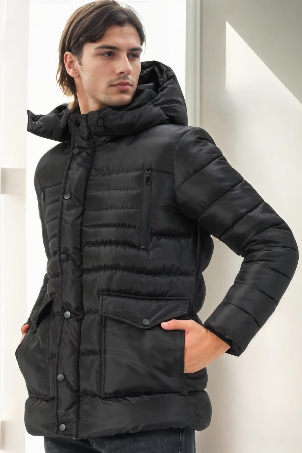 M9657 DEWBERRY MEN'S JACKET-BLACK