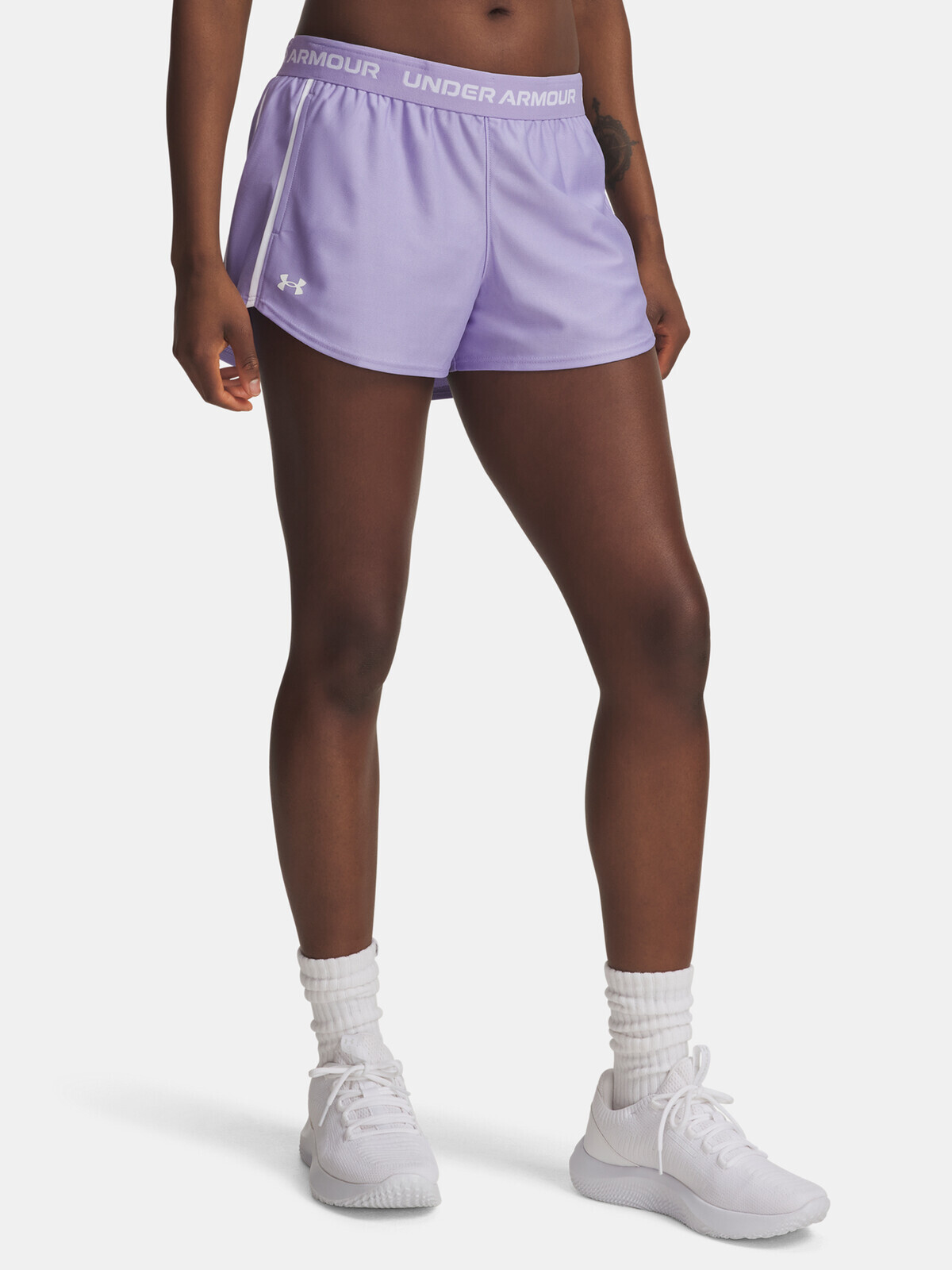 Dámské kraťasy Under Armour Tech Play Up Shorts-PPL - Dámské