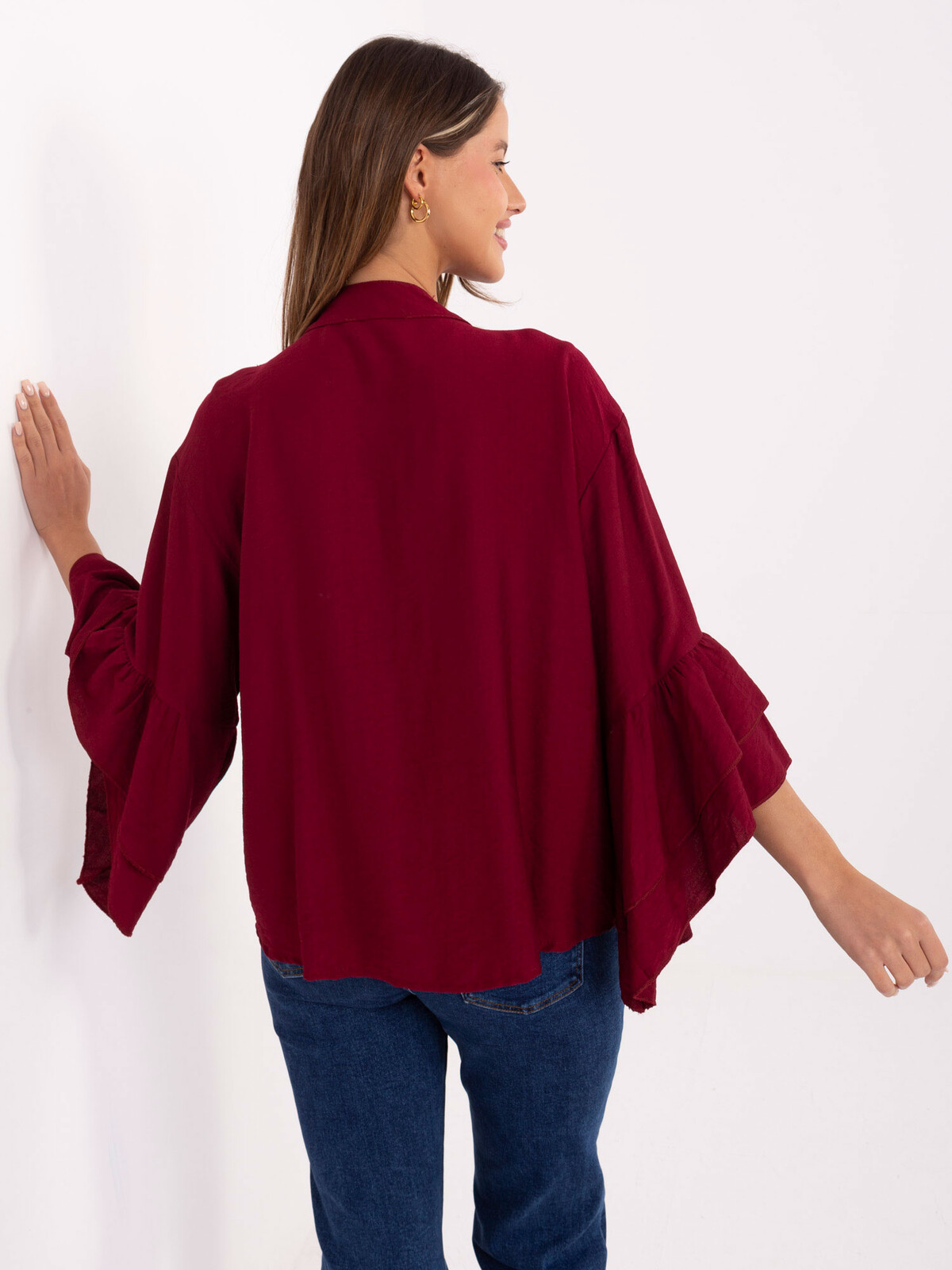 Shirt-MI-KS-32330.05P-burgundy