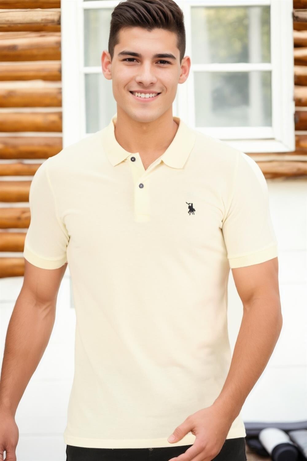 T9561 DEWBERRY MEN'S TSHIRT-BONE