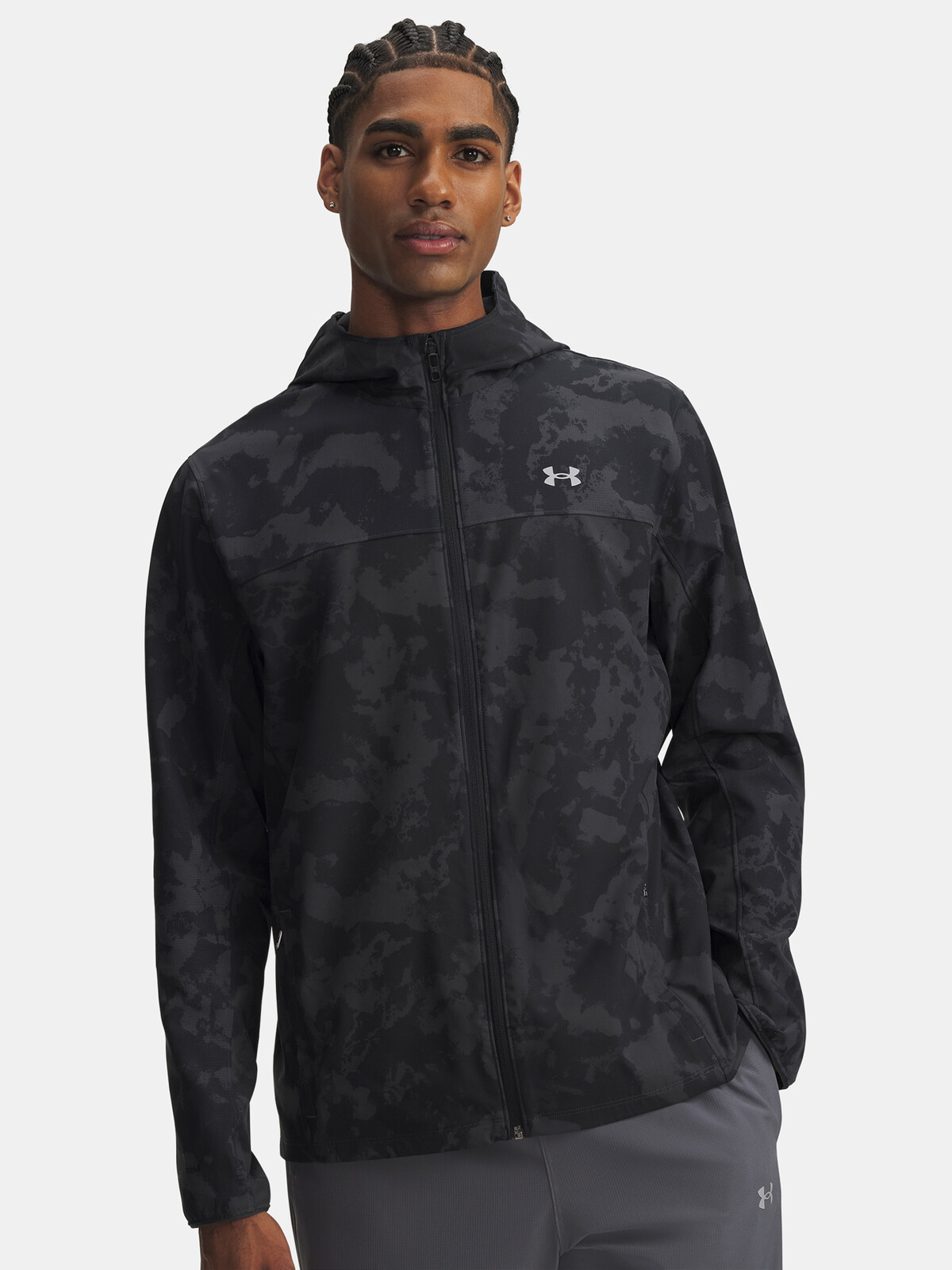 Pánská bunda Under Armour UA Velociti Pro Storm Jacket-GRY - Pánské