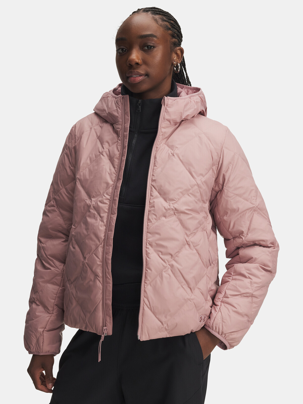 Dámská bunda Under Armour Legend Down Jacket-PNK - Dámské