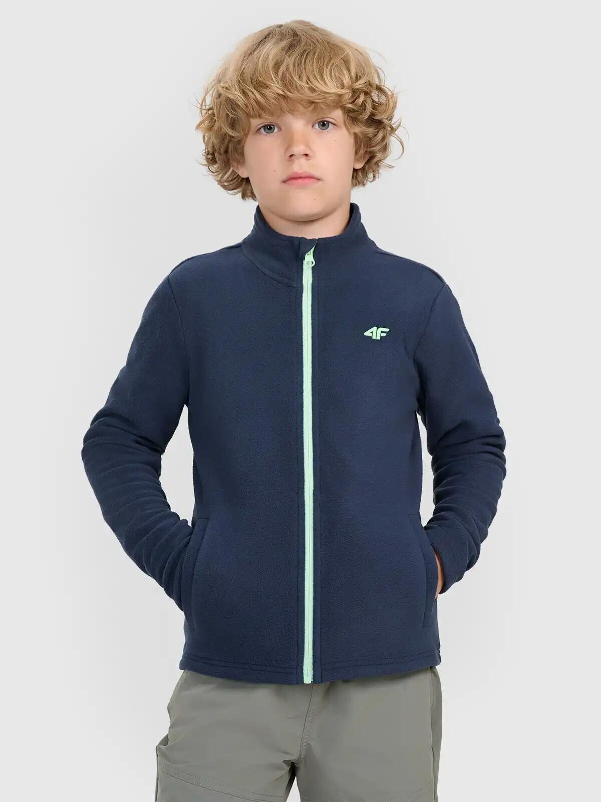 Chlapecká fleecová mikina 4F
