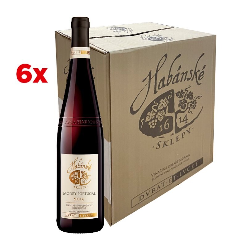 Habánské sklepy Modrý Portugal 5+1 ZDARMA