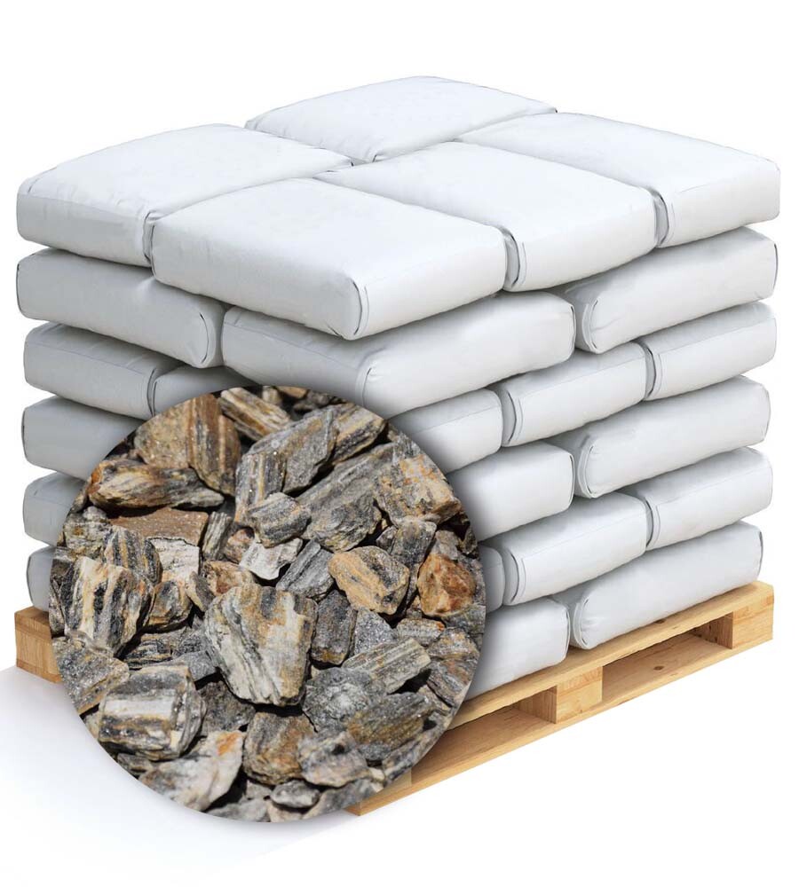 Zafido (distributor) Okrasná drť Kamenná kůra 32 - 63 mm Paleta 50 x 20 kg