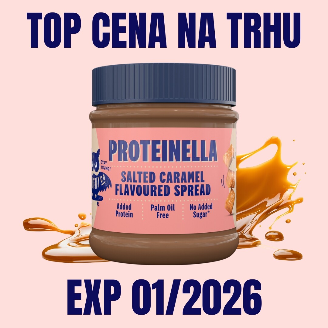 HealthyCo Proteinella Slaný karamel 200 g EXP 01/2026