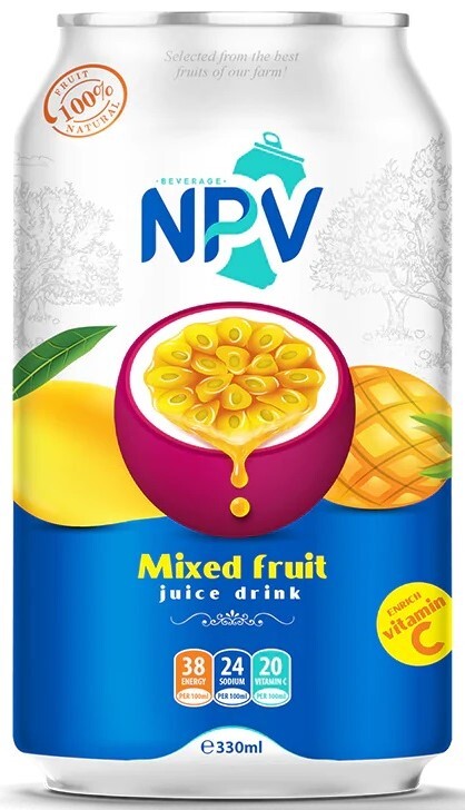 NPV Fruit juice Mix ovoce 330 ml