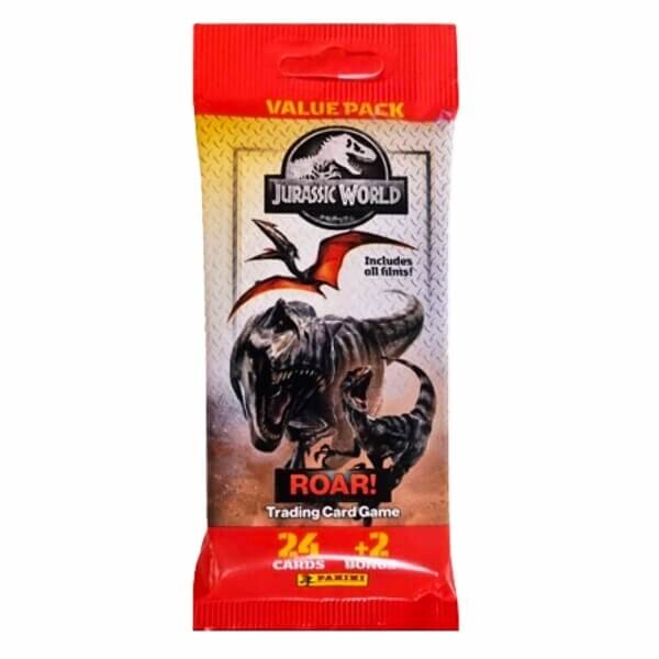 Jurský park ROAR - sběratelské karty - Fat Pack