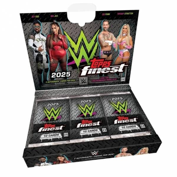 2025 Topps Finest WWE Hobby Box
