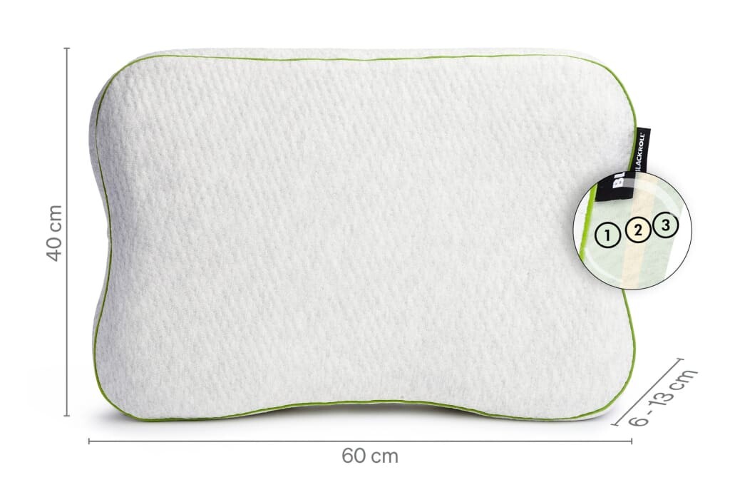 Anatomický polštář BLACKROLL Recovery Pillow PLUS