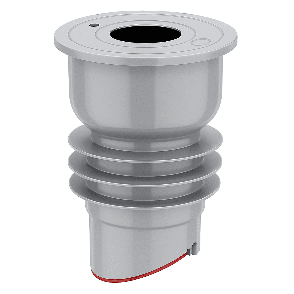 Eco produkty Manžeta s magnetickou zpětnou klapkou pro připojení pračky, myčky a kondenzátů do trubky 40 mm (pro otvor 35 - 40 mm)