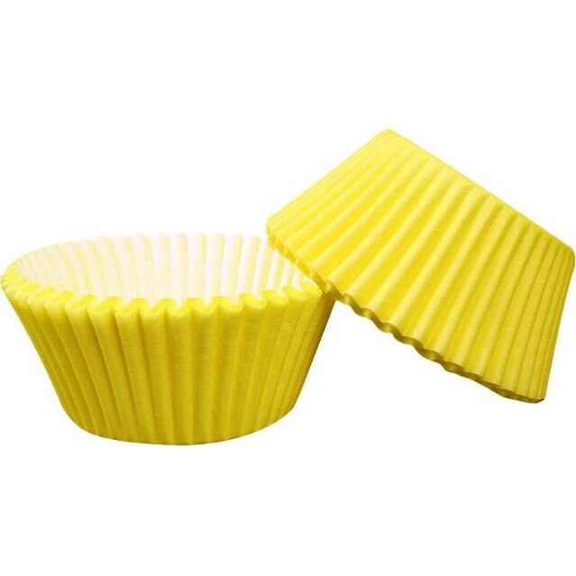 Cukrářský košíček žlutý 50x30mm 1000ks - Cakesicq