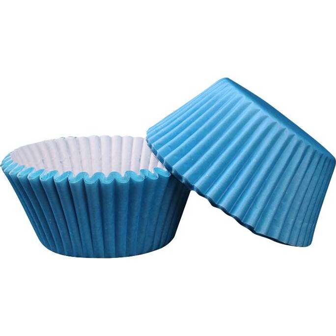 Cukrářský košíček modrý 50x30mm 1000ks - Cakesicq