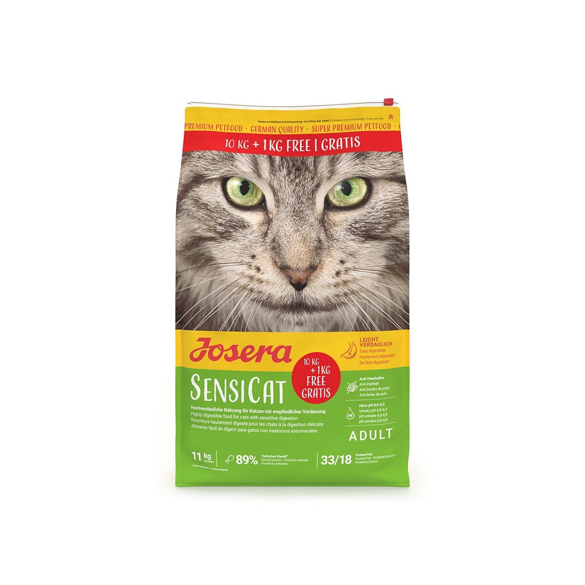 Josera SensiCat 10kg+1kg