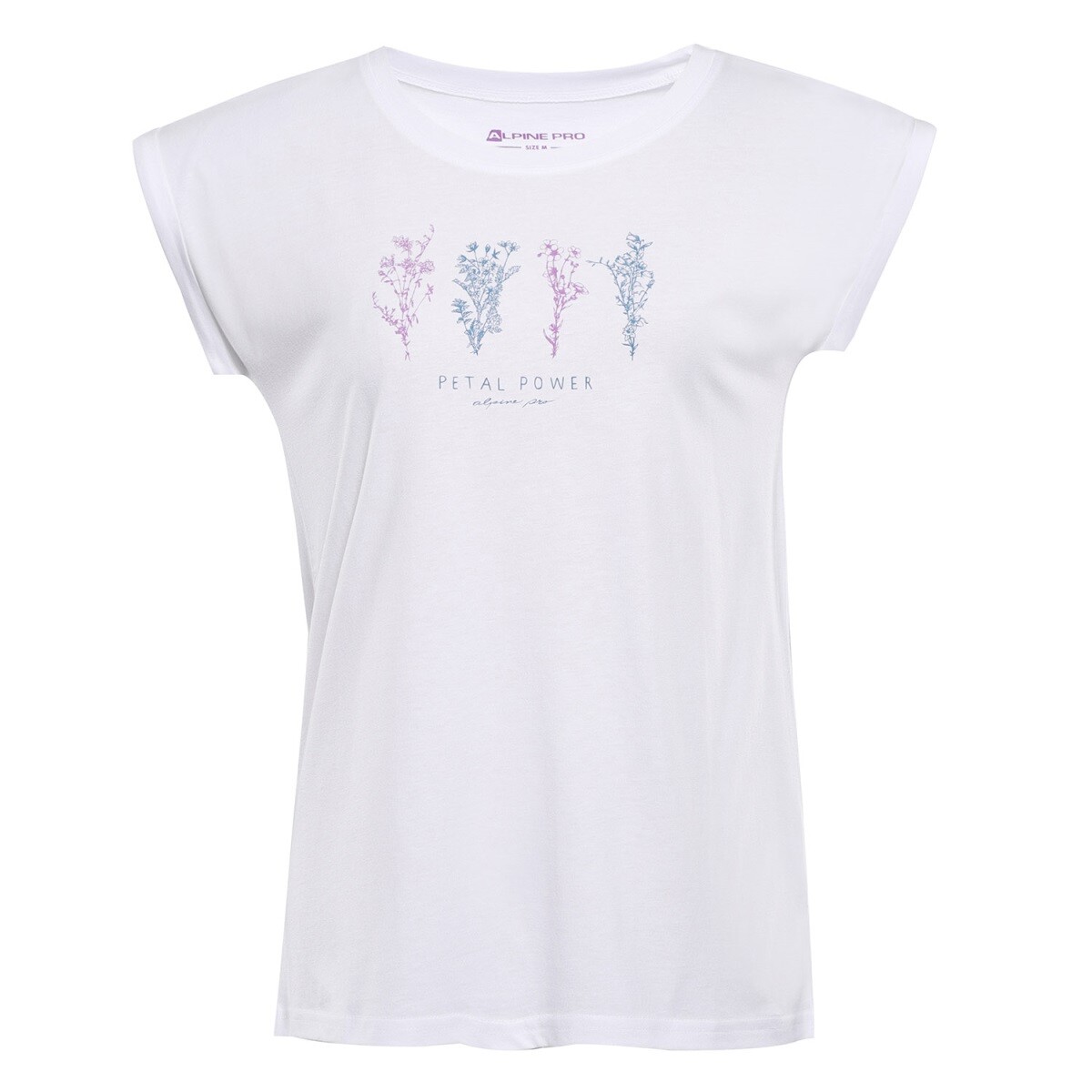 Dámské triko alpine pro omba 2 bílá m big