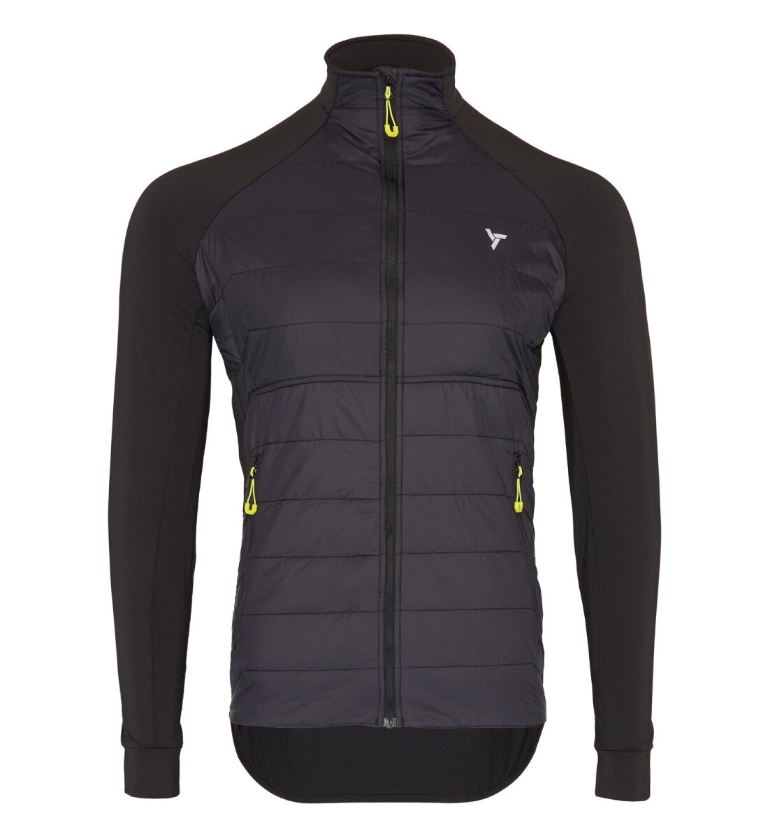 Pánská funkční mikina silvini grado černá s