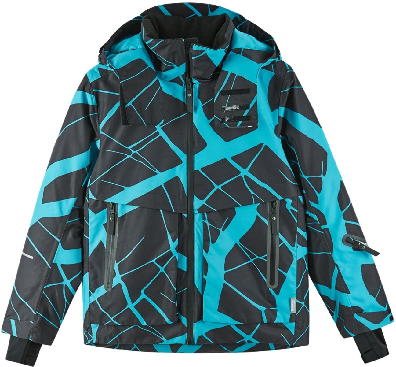 Chlapecká zimní lyžařská bunda reima tirro černá 164