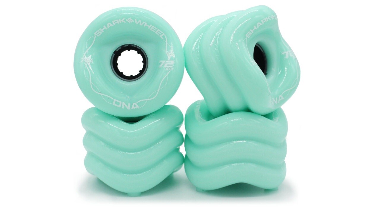 Shark Wheels - DNA 72mm 78a seafoam - kolečka (sada 4ks)